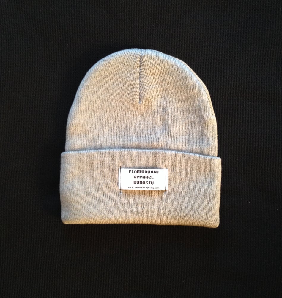 Image of CLASSIC LABLE BEANIE (Grey) *free shipping 
