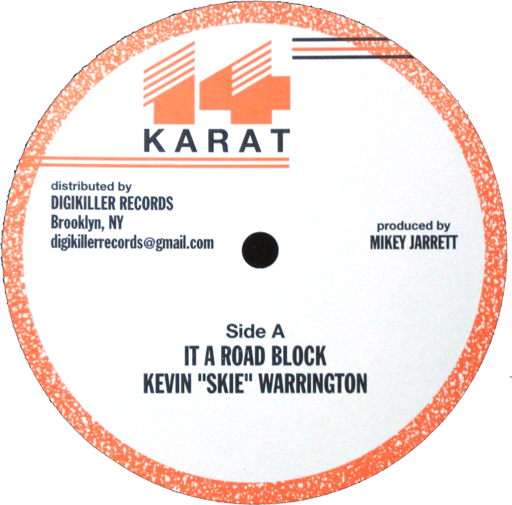 Image of Kevin 'Skie' Warrington / Mikey Jarrett / Satta George - 4 track EP 12" (14 Karat)