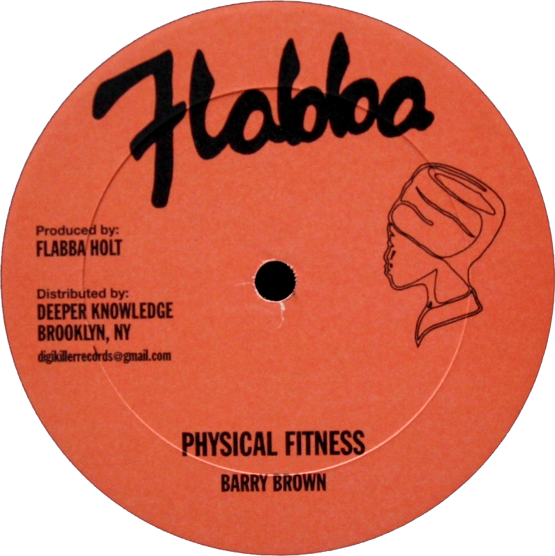 Image of Barry Brown / Roots Radics Band - Physical Fitness / Fighting Radics / Whip Them 12" (Flabba)