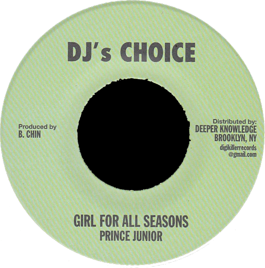 Image of Prince Junior - Girl For All Seasons 7" (DJ's Choice)