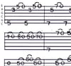 Tablature for "RAPIDS"