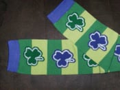 Image of St. Patricks Day leg warmers