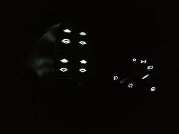 Image of Ford Focus LED Window Buttons/Control Kit