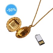 Image de Collier Médaillon USB - Emily Rothschild