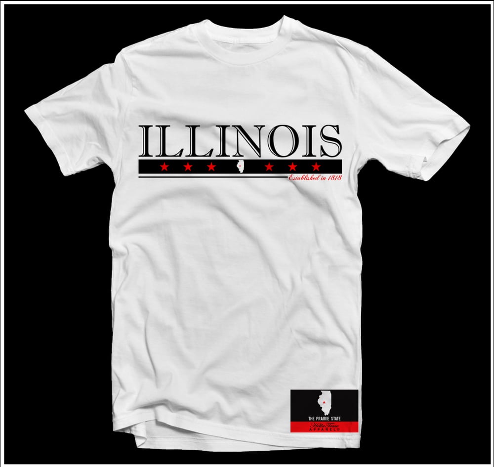 Image of Illinois Flag Tee