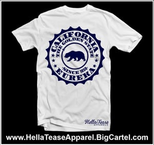 Image of California Circle Tee - Navy