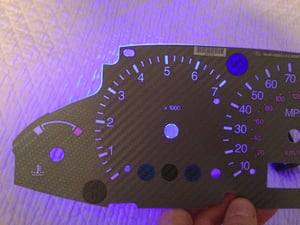 Image of Ford Focus 2000-2007 LED Gauges, w/ or w/o Tach