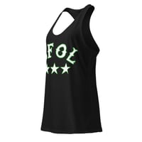 Image 2 of BFOL fitted racerback tank top