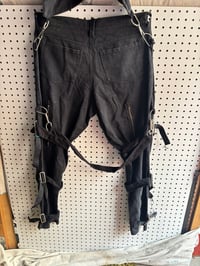 Image 3 of 1977 GENUINE 77 BONDAGE PANTS  w 32
