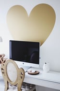 Big Heart Wall Decal - Love