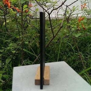 Dual-Sided Mini Standing Chalkboard with Attached Base (4 pieces)