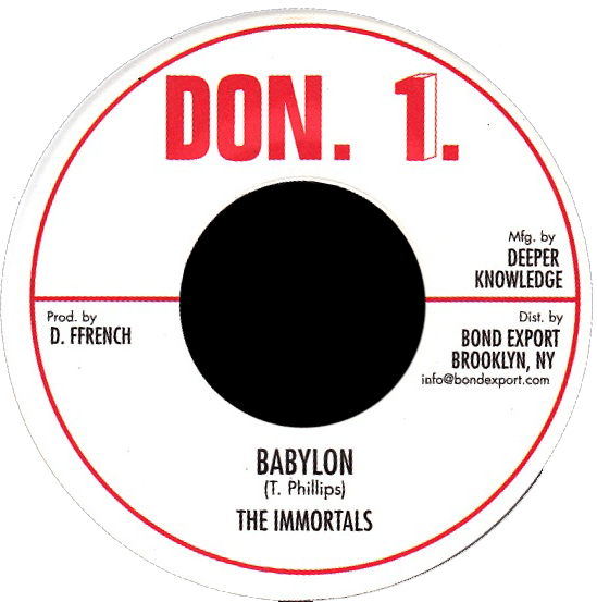 Image of Immortals - Babylon 7" (Don 1)