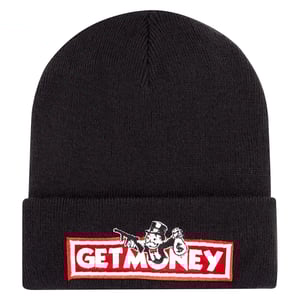 Image of Get Money Beanie Black