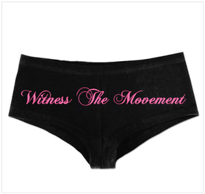 Image of Witness The Movement Booty Shorts Black