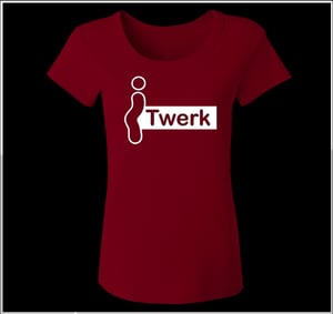 Image of itwerk red tee