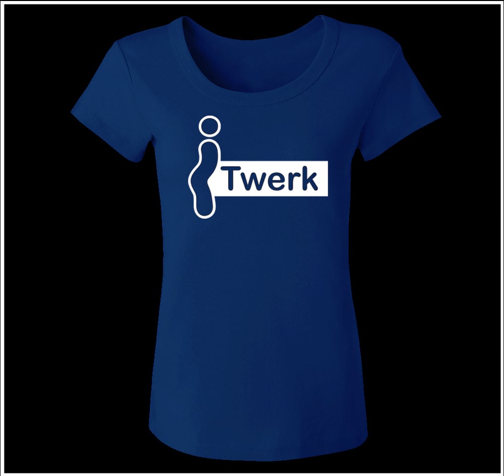 Image of itwerk blue tee