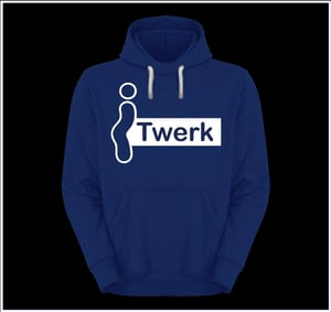 Image of itwerk ladies blue hoodie