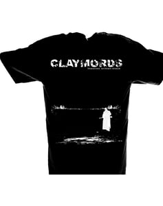 Image of CLAYMORDS Theories Written Black T-shirts