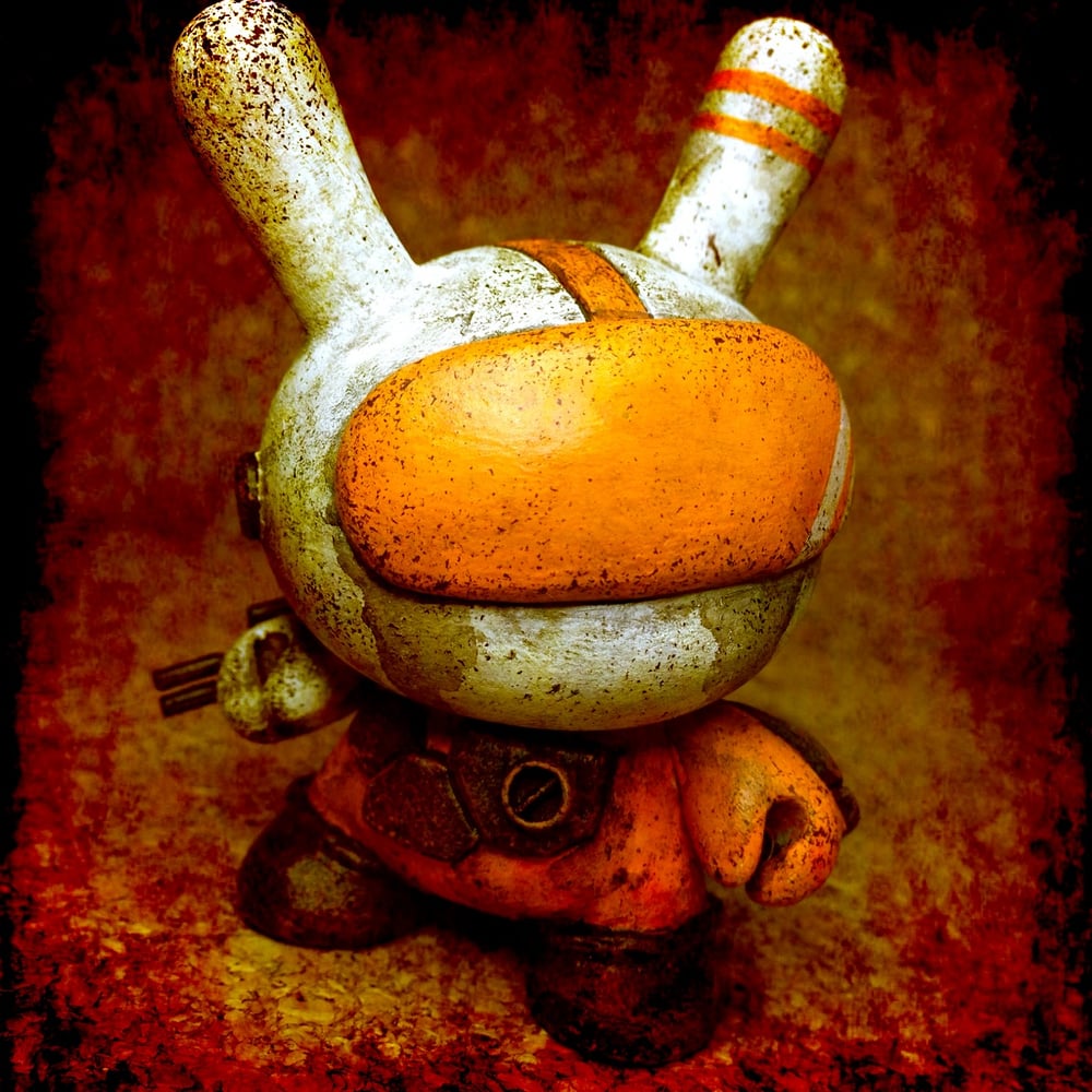 Image of Space Dunny Classic(orange) - soldout
