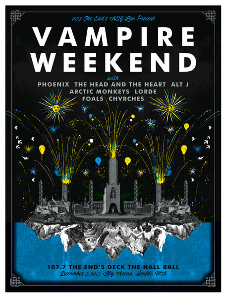 Image of Deck The Hall Ball 2013: Vampire Weekend, Phoenix, Head and the Heart & more!!