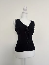 Image 1 of Vintage corset tank top // M