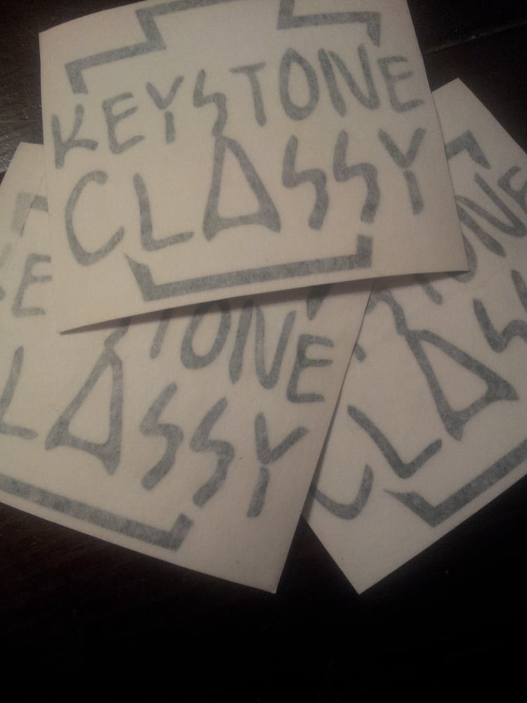 Image of Keystone Classy Logo Vinyl Decal