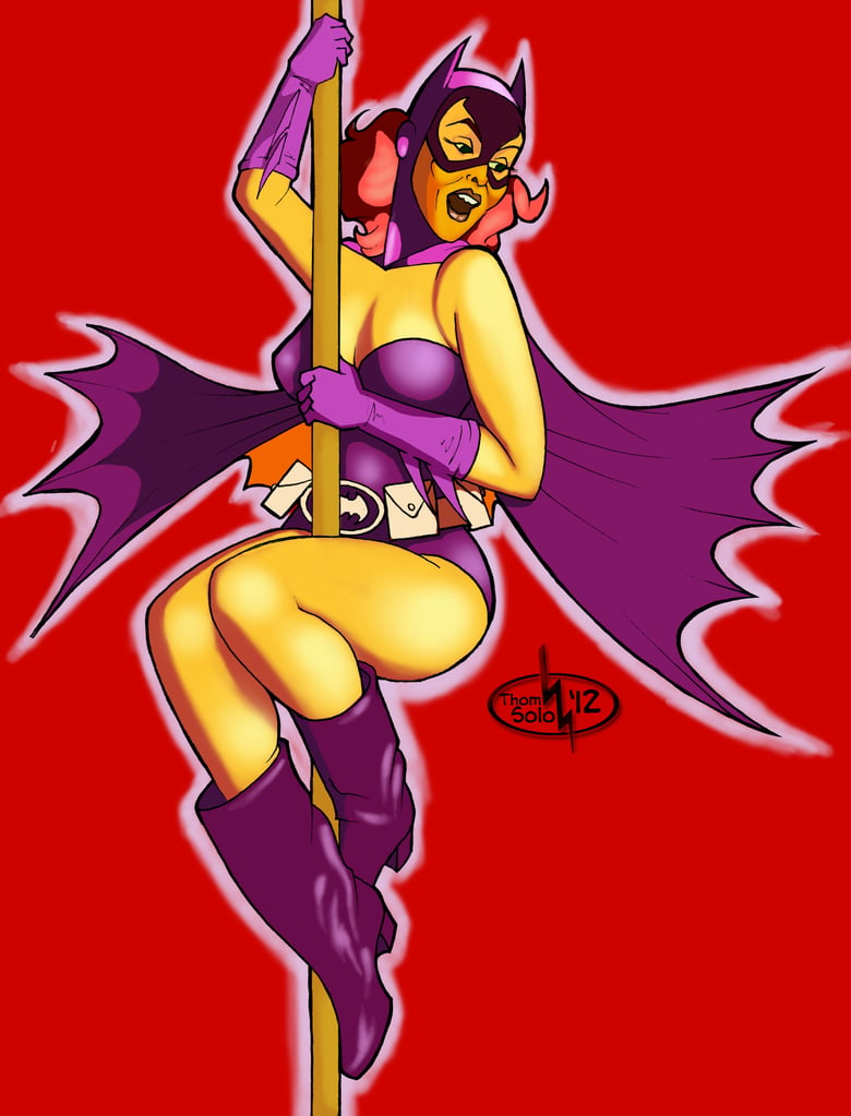 Image of Batgirl Pin Up