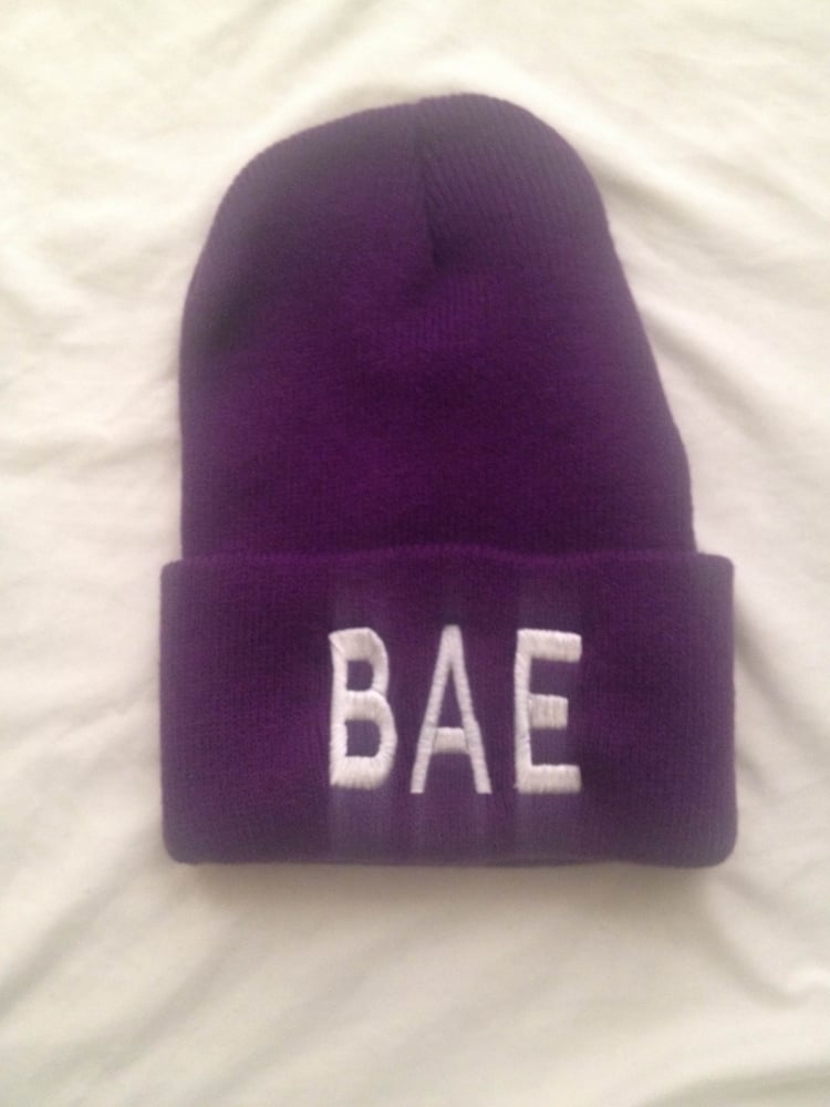 Image of BAE BEANIE *PURPLE* LIMITED