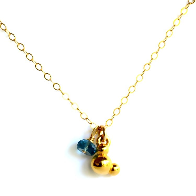 Image of Water molecule necklace