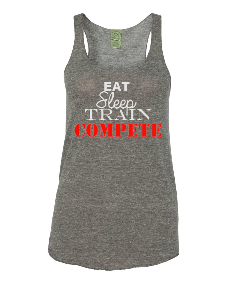 Image of Eat Sleep Train Compete - Tank M