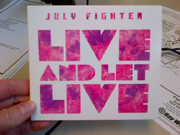 Image of SALE! COMBO of CD "Live And Let Live", and a T-shirt to match!