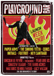 Image of **SUNDAY TICKET** Playground Bar Launch Weekend