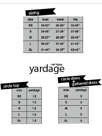 Image of Circle Skirt + Dress Add-on Pattern for the Penelope Peplum