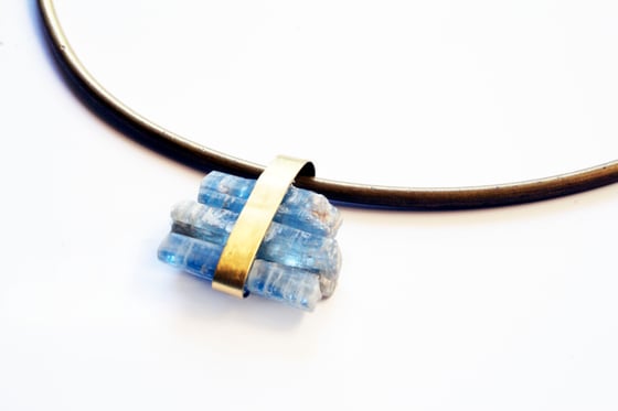 Image of Kyanite Pendant Necklace