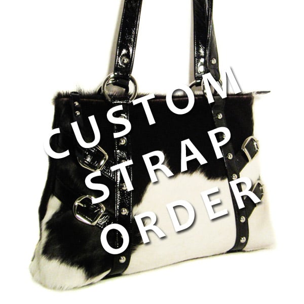Studded Leather Shoulder Bag Strap | TAH Bags