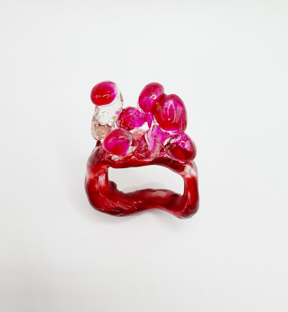 Image of Burning hearts ring 