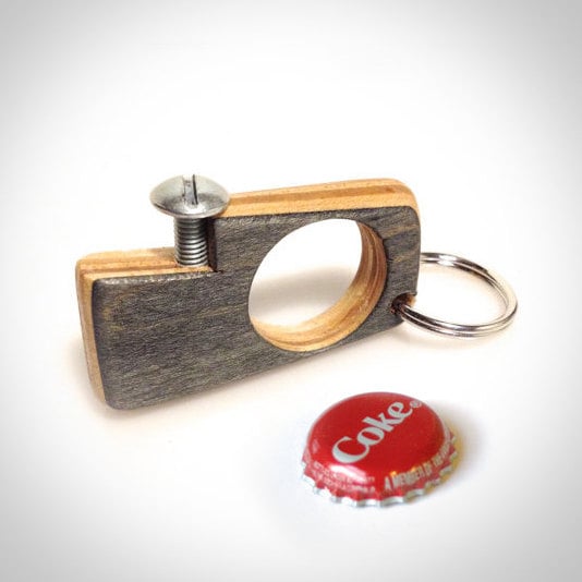 Image of Recycled Skateboard Mini Bottle Opener