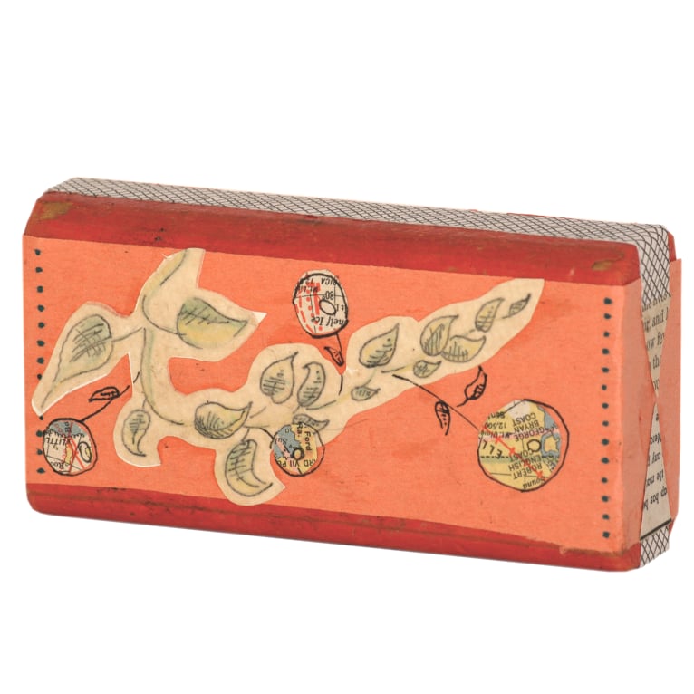 Image of Mixed Media Block Art