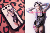 Image of Samsung Galaxy s3 Phone Case Lizzi Valentine Inked Girl