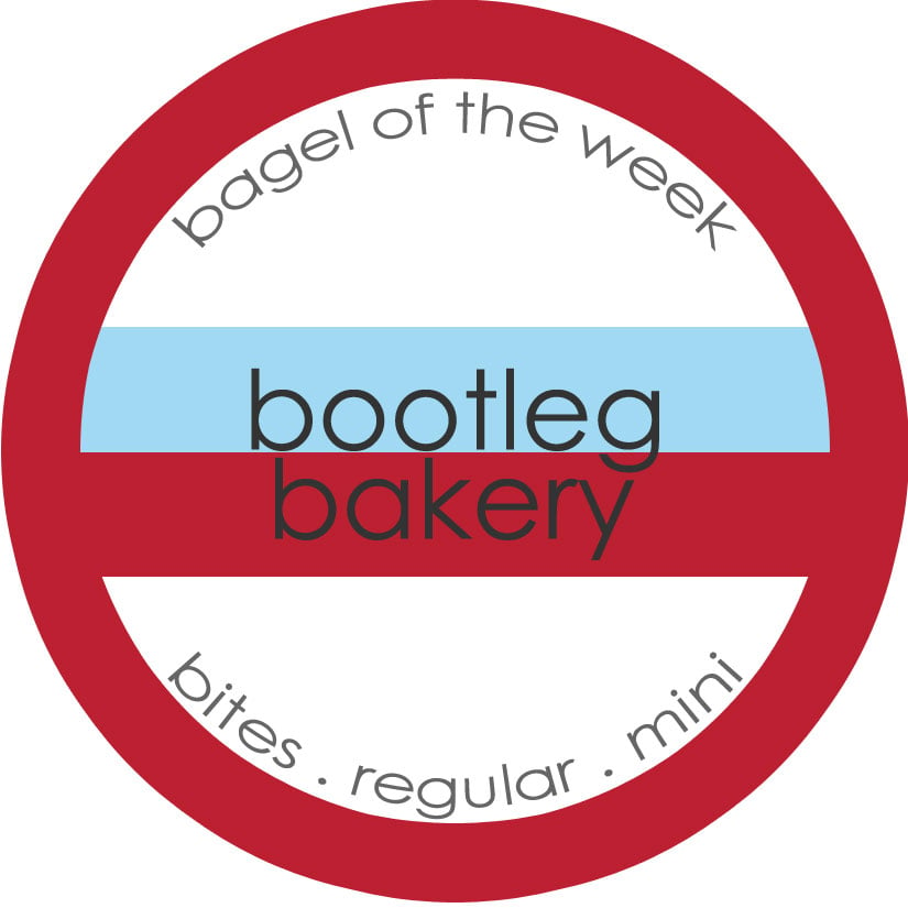 Image of Bagel of the Month for 4/30 - Peanut Butter Chocolate Chip