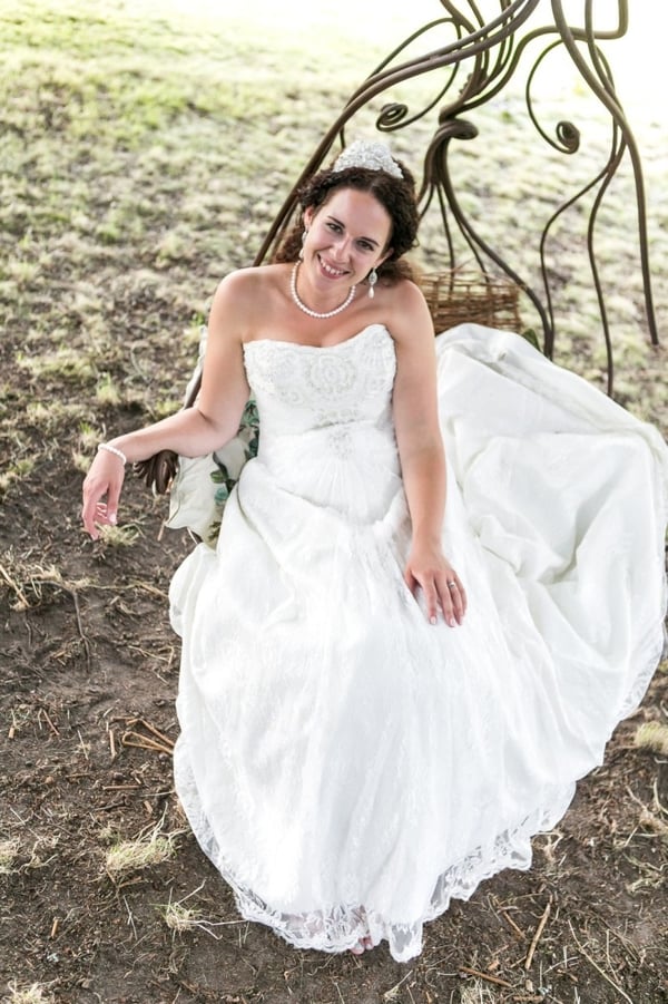Clarisse Lace & Diamante Bridal Headpiece - Laura Pettifar Designs