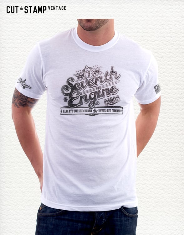 Image of Cut & Stamp Vintage ~ men's t-shirt