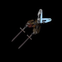“Swords” Hairclips