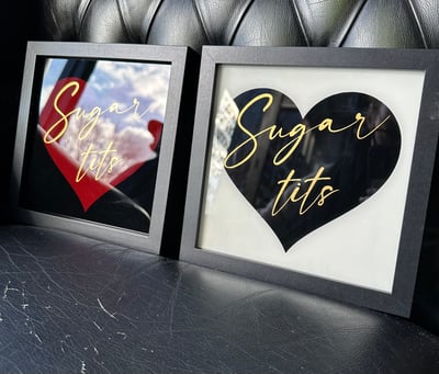 Image of Sugar Tits - Glass Painting