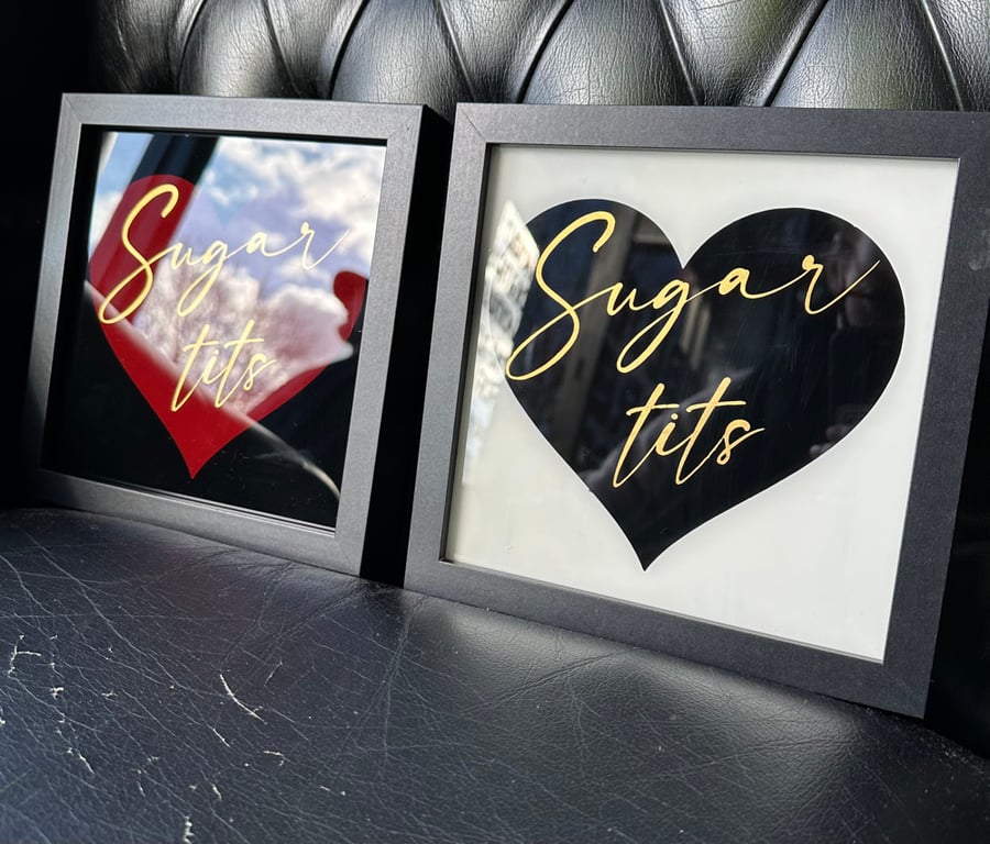 Image of Sugar Tits - Glass Painting