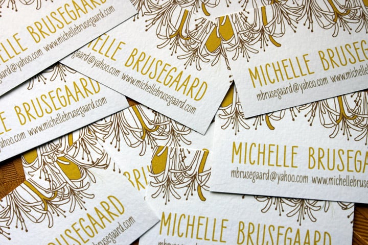 Honeysuckle Calling Cards