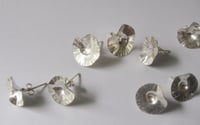 Image 3 of Forged daisy studs: small
