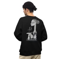 Image 5 of Jackie Crewneck Sweatshirt by Hayes McRae – Back Print Unisex Pullover