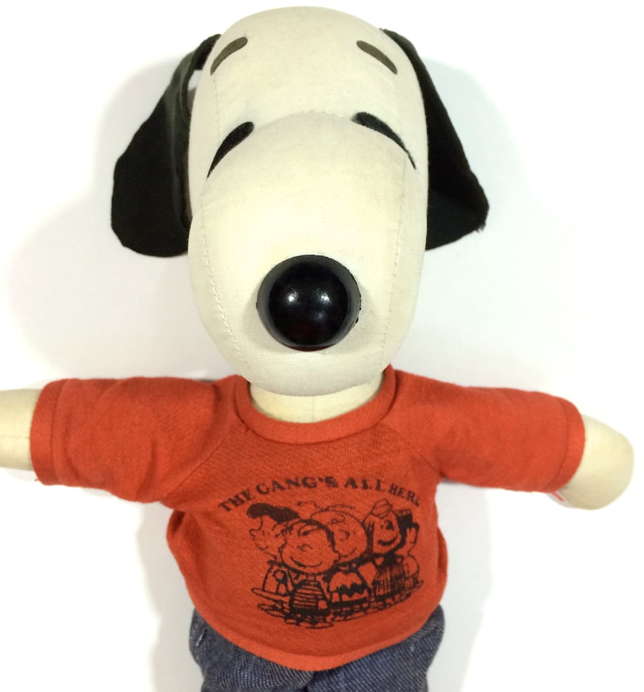 Image of VINTAGE SNOOPY DOLL