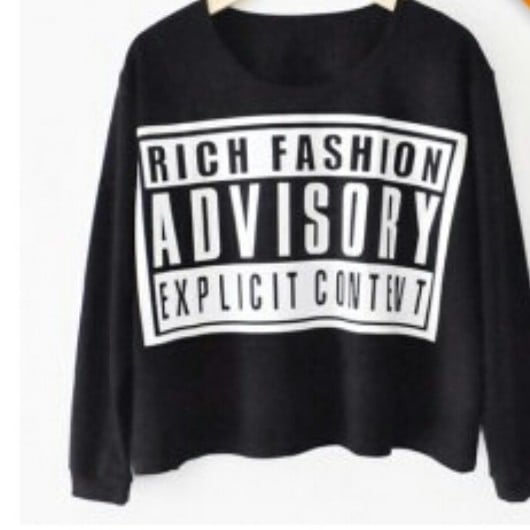 Image of Rich fashion sweat shirt